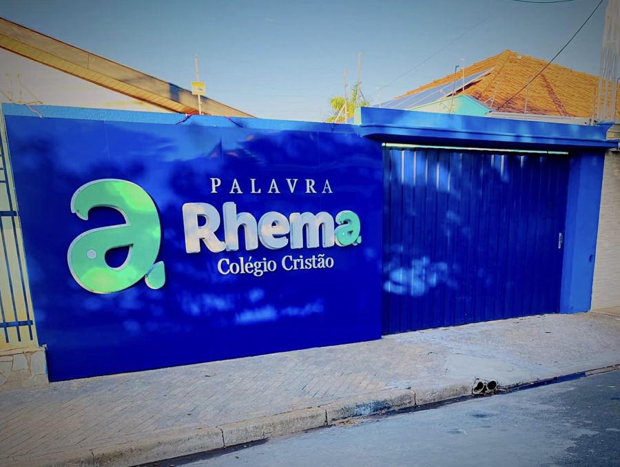 Fachada do Colégio Cristão Palavra Rhema